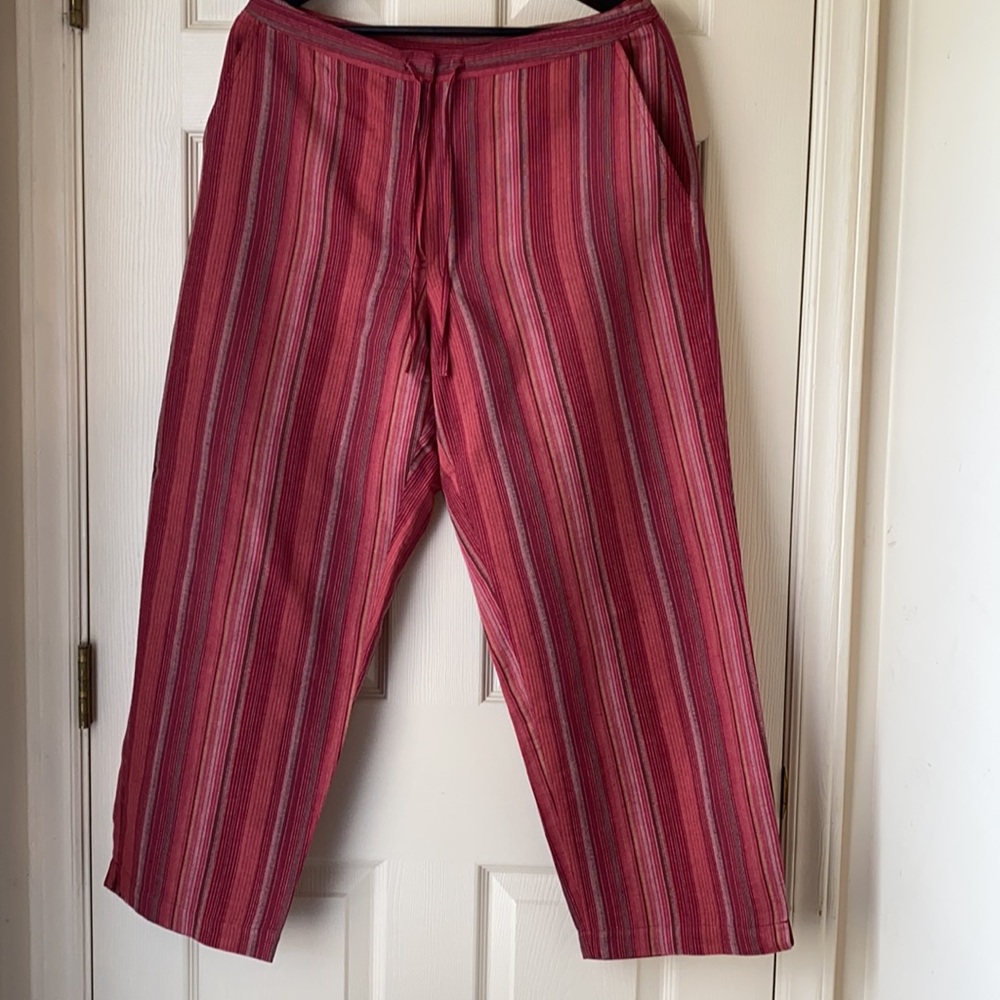 Emma James Red Striped Pantsuit - Picture 6 of 10